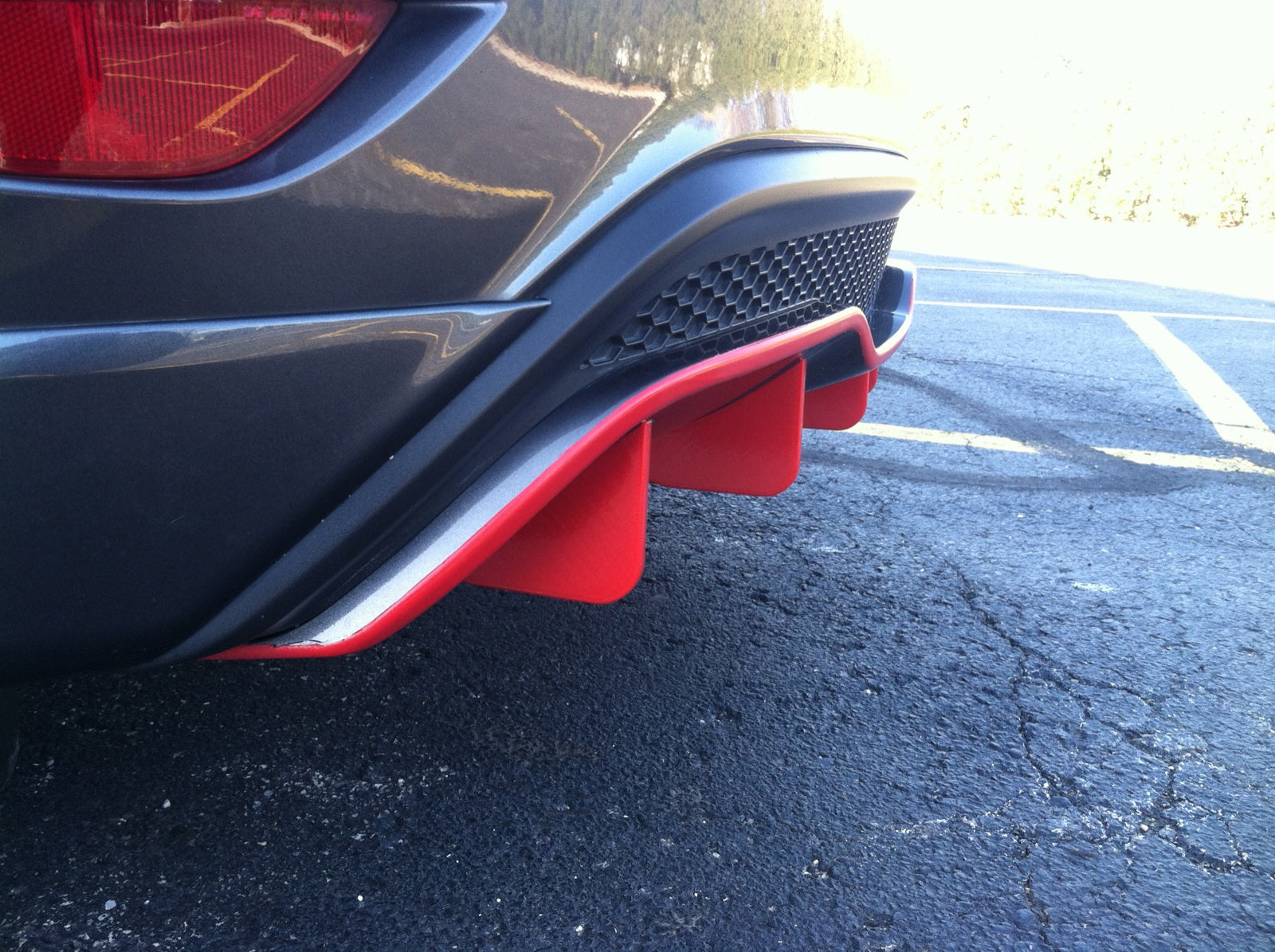 2014-2019 Ford Fiesta ST (2018-2019 MK7/MK7.5 Only) Diffuser Fins (5-Pack)-Diffuser Fins-Grocery Getter Performance