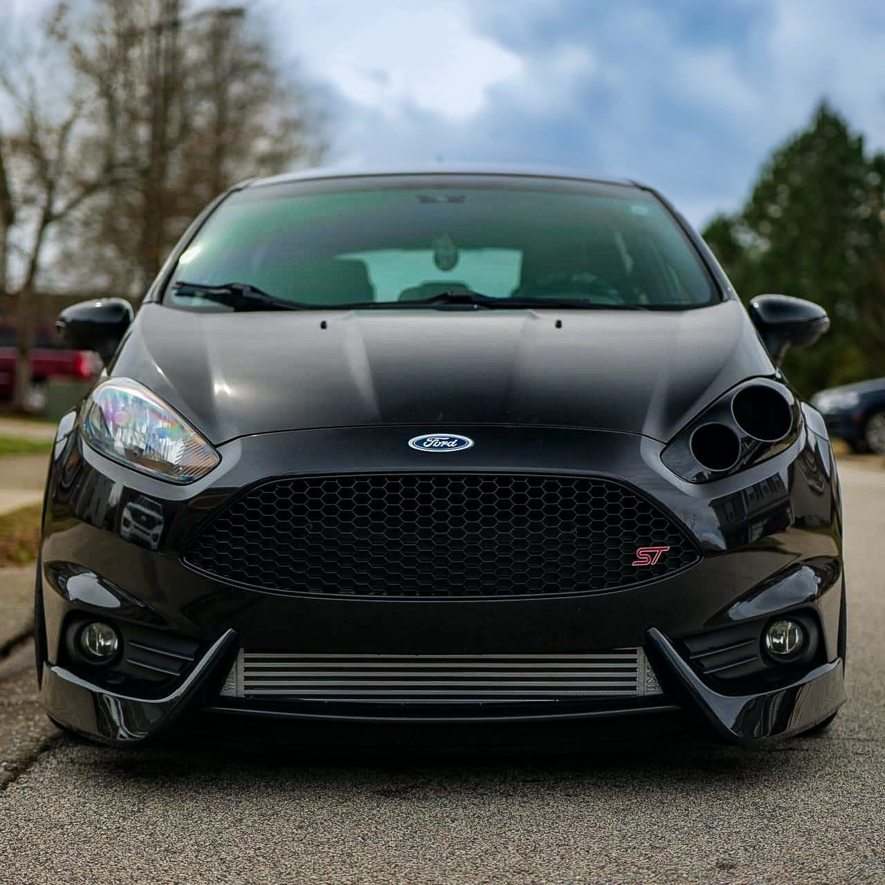 2014-2019 Ford Fiesta ST (MK7/MK7.5) Headlight Ram Air Intake-Ram Air Intake-Grocery Getter Performance