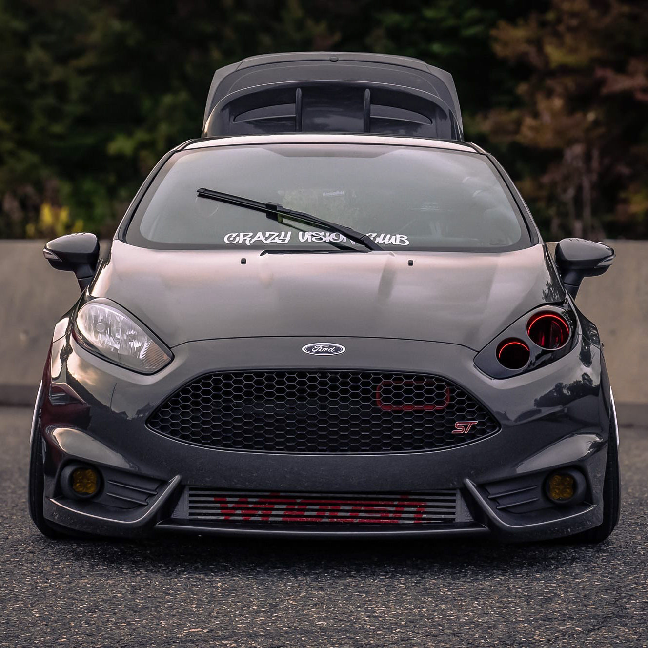 2014-2019 Ford Fiesta ST (MK7/MK7.5) Headlight Ram Air Intake-Ram Air Intake-Grocery Getter Performance