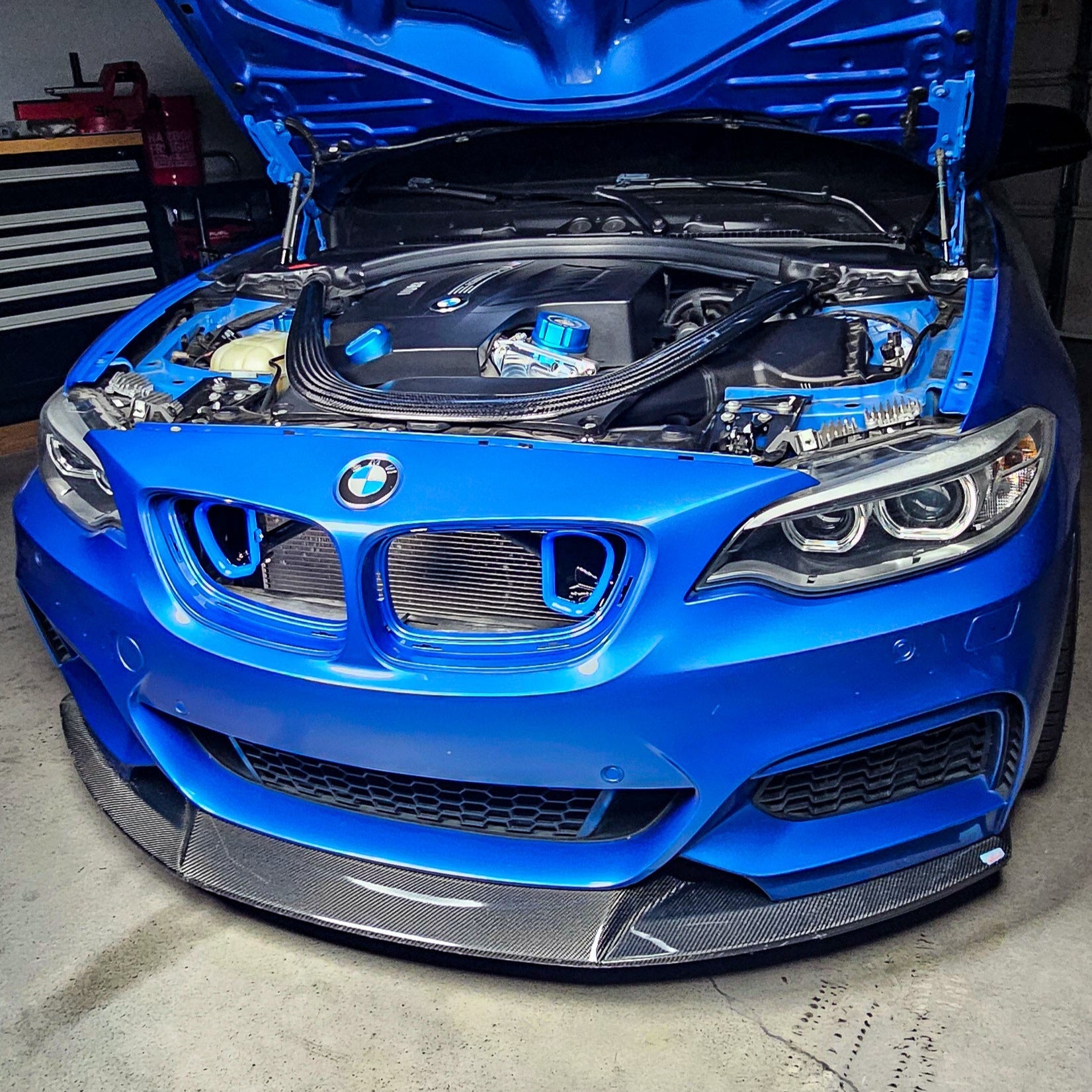 2014-2021 BMW F22 (2-Series) and 2012-2019 BMW F20/F21 (1-Series) BIG MOUTH Ram Air Intake Snorkel (Single or Dual)-Ram Air Intake-Grocery Getter Performance