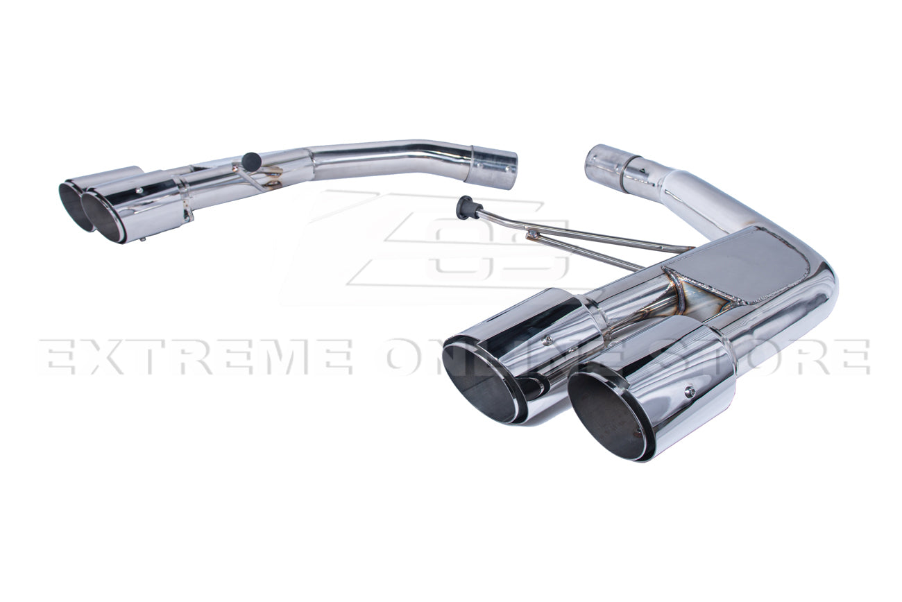2014-2021 Porsche Macan Muffler Delete Axle Back Quad Tips Exhaust