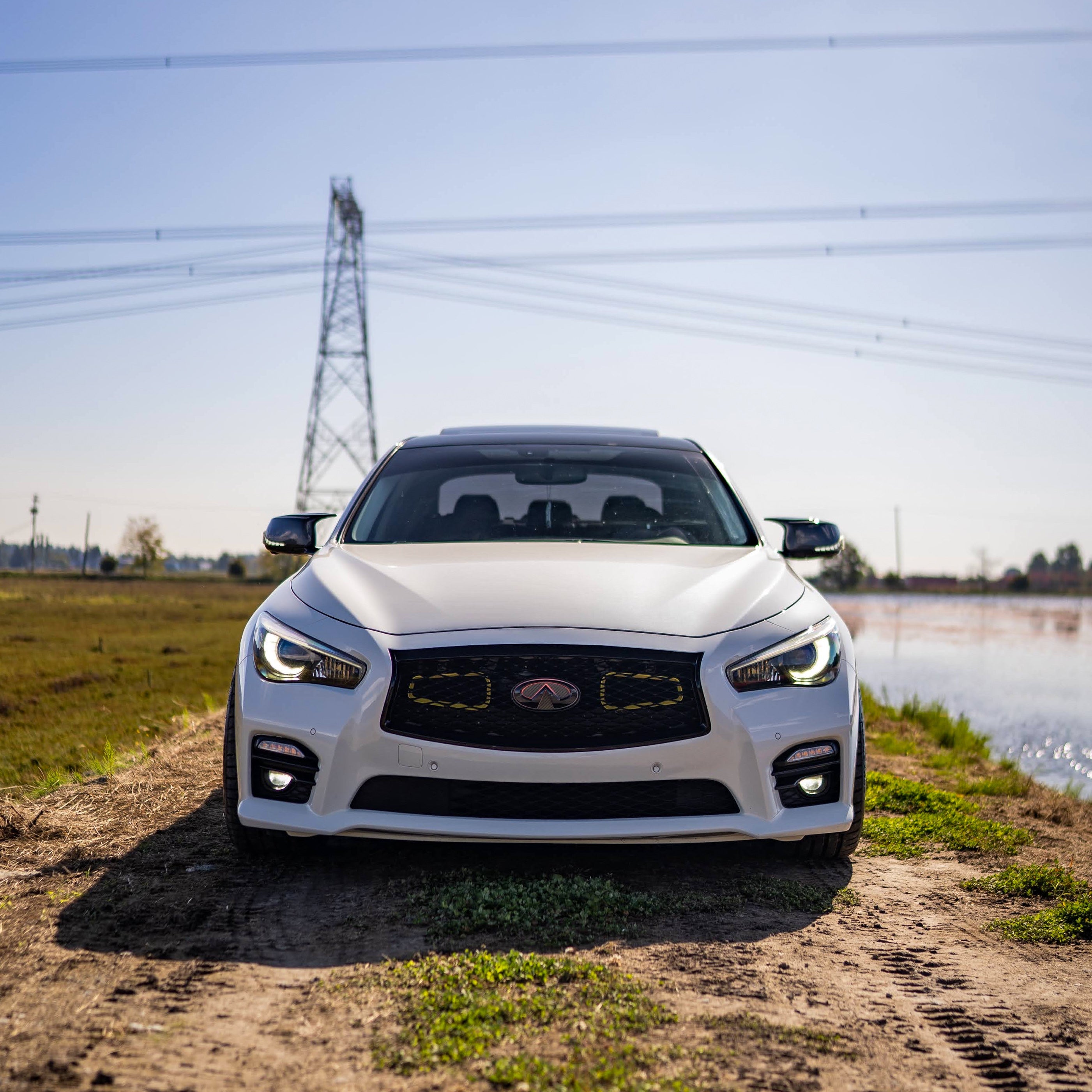 2014-2024 Infiniti Q50 Dual BIG MOUTH Ram Air Intake Snorkels-Ram Air Intake-Grocery Getter Performance