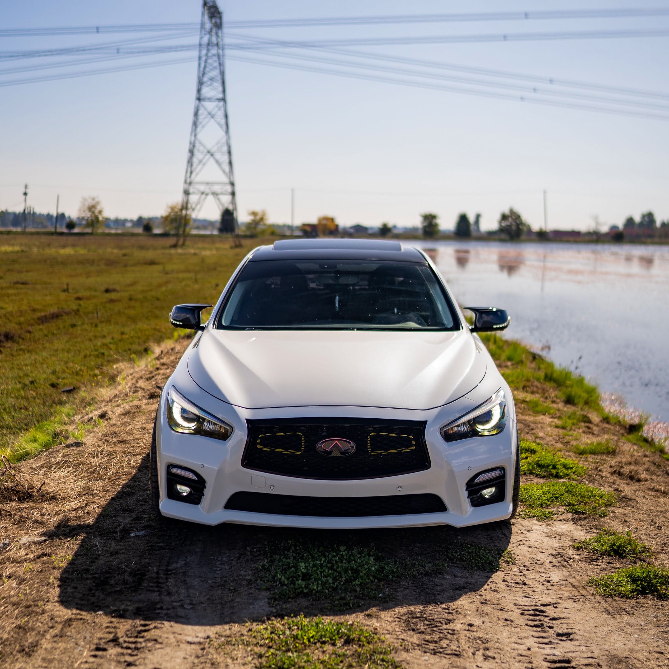 2014-2024 Infiniti Q50 Dual BIG MOUTH Ram Air Intake Snorkels-Ram Air Intake-Grocery Getter Performance