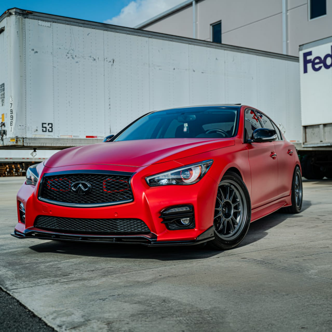 2014-2024 Infiniti Q50 Dual BIG MOUTH Ram Air Intake Snorkels-Ram Air Intake-Grocery Getter Performance