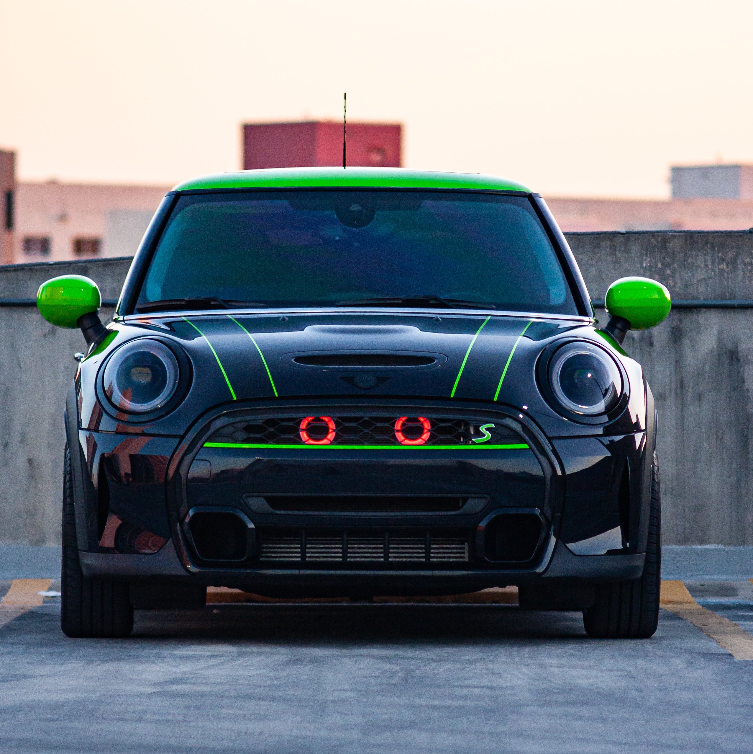 2014-2024 MINI Cooper S (F54/F55/F56/JCW GP) Dual BIG MOUTH LIT KIT Ram Air Intake Snorkels-Ram Air Intake-Grocery Getter Performance