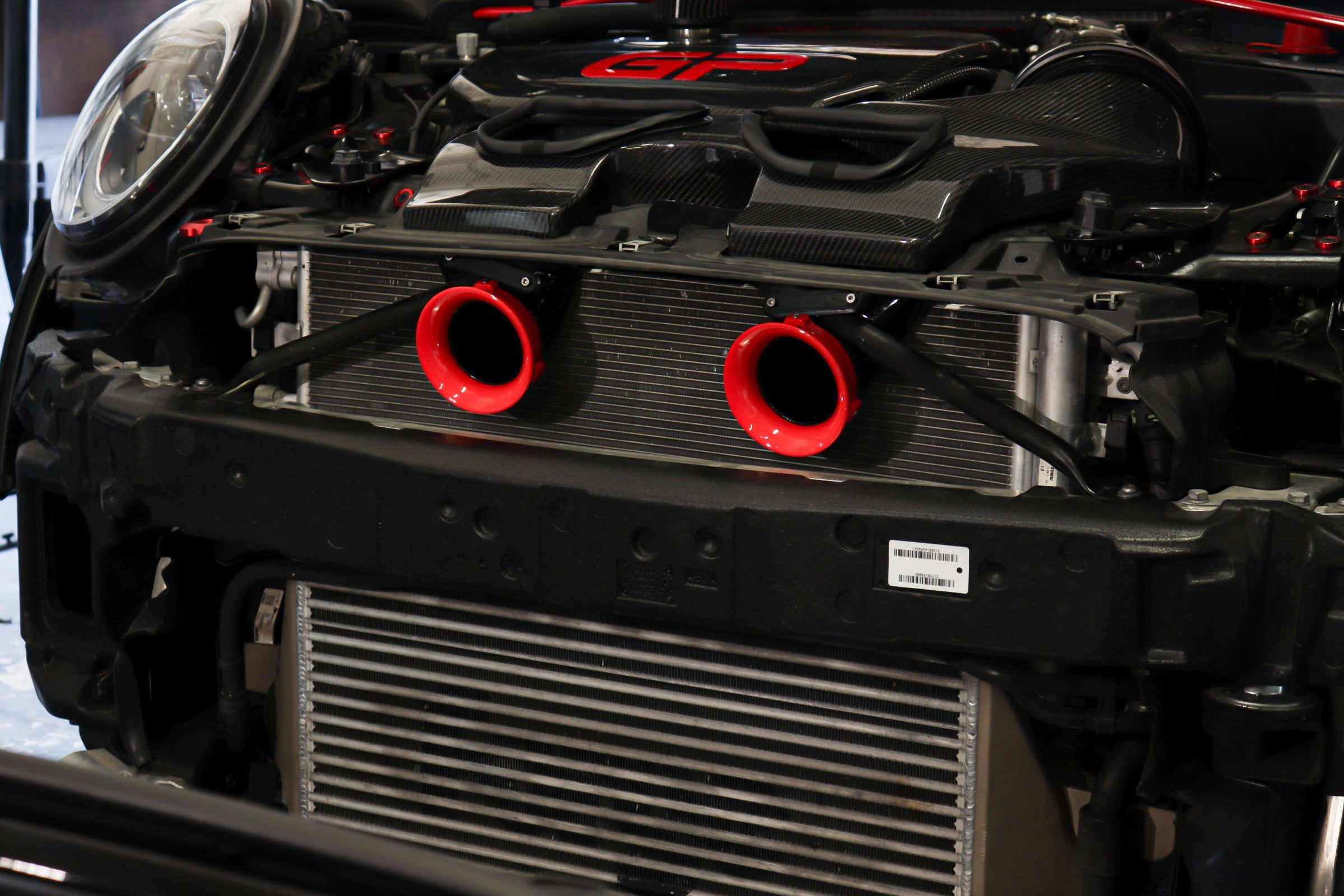 2014-2024 MINI Cooper S (F54/F55/F56/JCW GP) Dual BIG MOUTH Ram Air Intake Snorkels-Ram Air Intake-Grocery Getter Performance