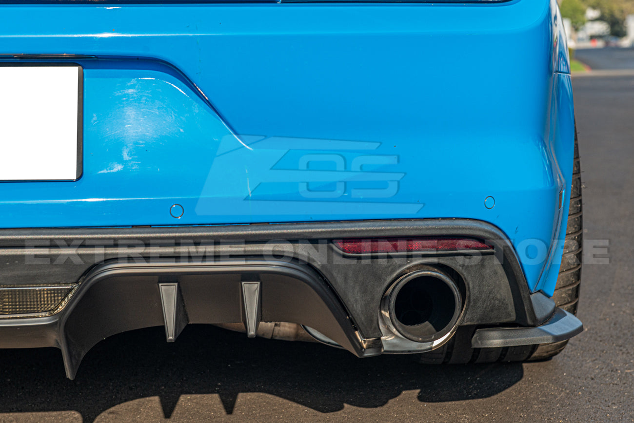 2015-17 Ford Mustang Performance Package 3Pcs Bumper Diffuser