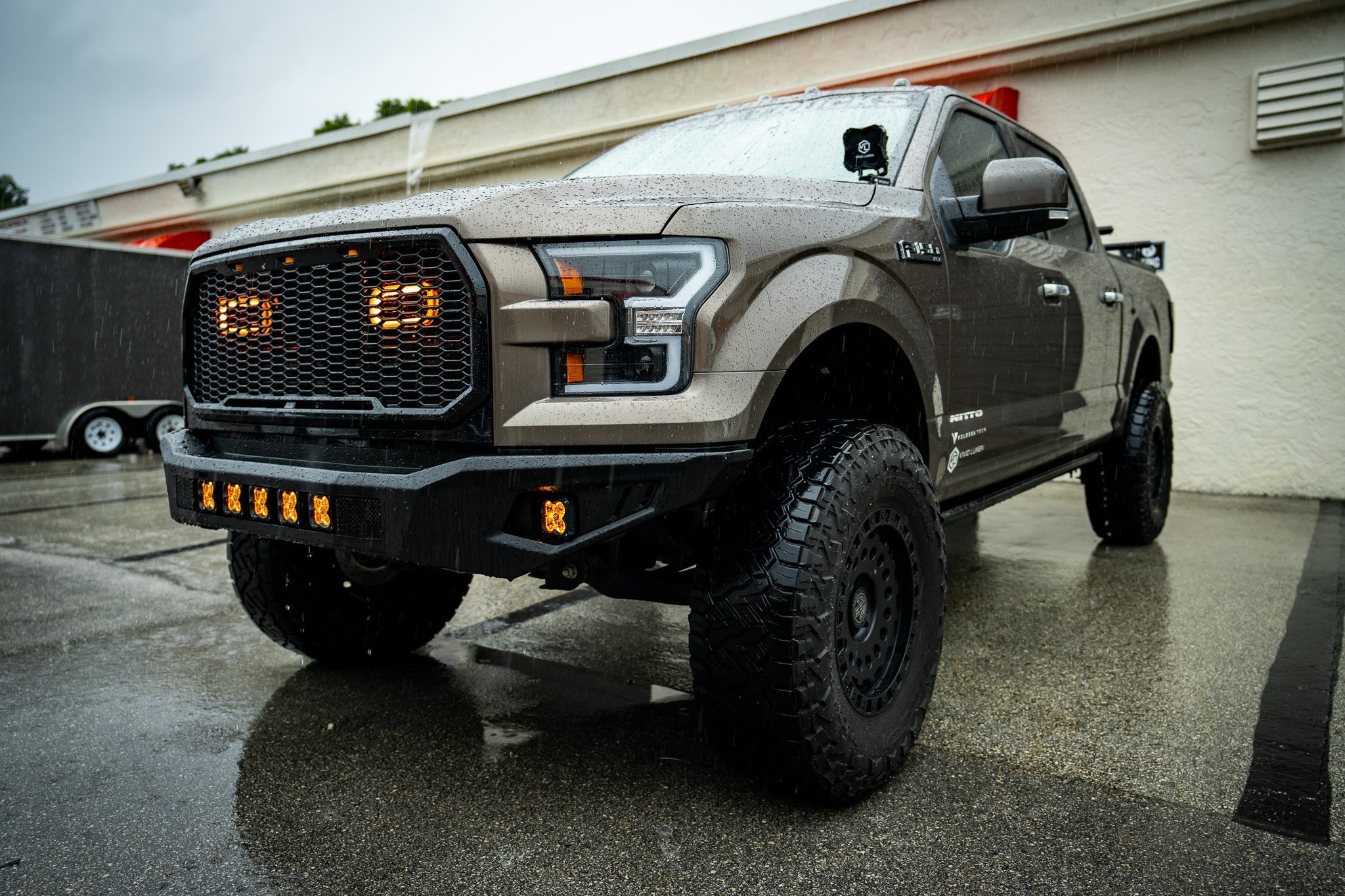 2015-2017 Ford F-150 and 2017-2020 Ford F-150 Raptor Dual BIG MOUTH LIT KIT Ram Air Intake Snorkels-Ram Air Intake-Grocery Getter Performance