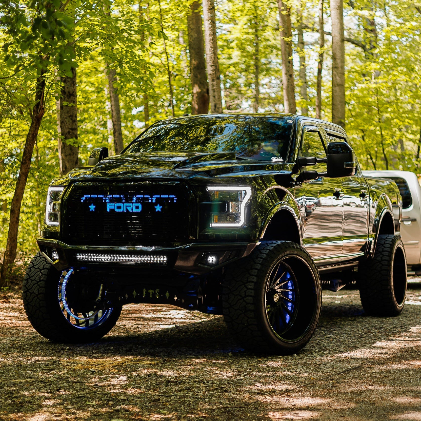 2015-2017 Ford F-150 and 2017-2020 Ford F-150 Raptor Quad BIG MOUTH LIT KIT Ram Air Intake Snorkels-Ram Air Intake-Grocery Getter Performance