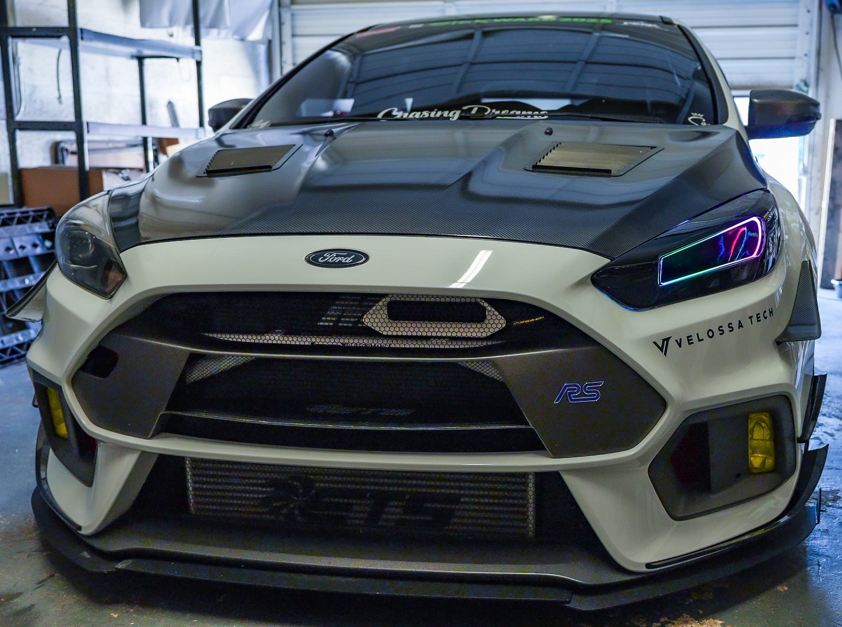 2015-2018 Ford Focus ST/RS Headlight Ram Air Intake-Ram Air Intake-Grocery Getter Performance
