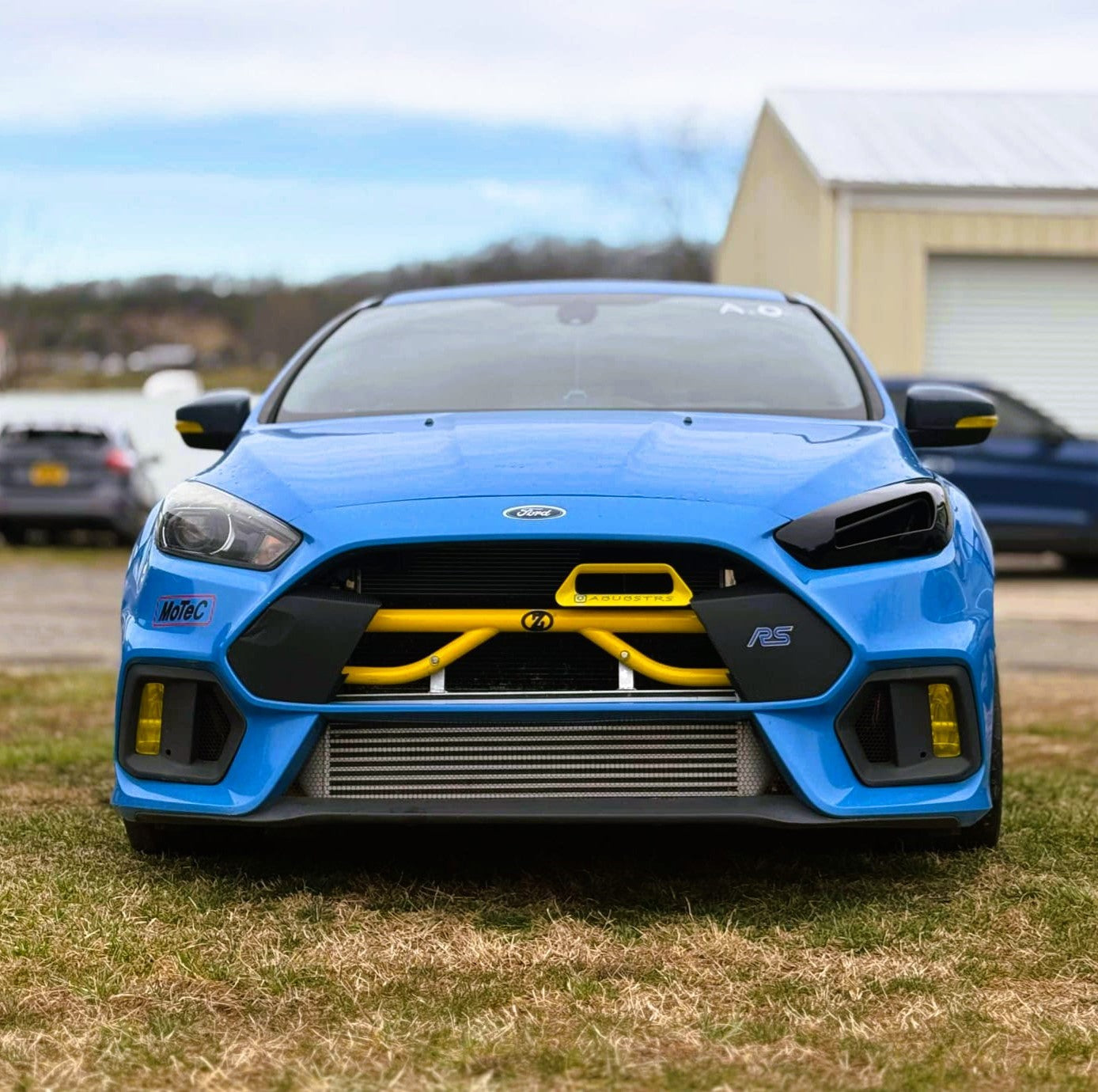 2015-2018 Ford Focus ST/RS Headlight Ram Air Intake-Ram Air Intake-Grocery Getter Performance