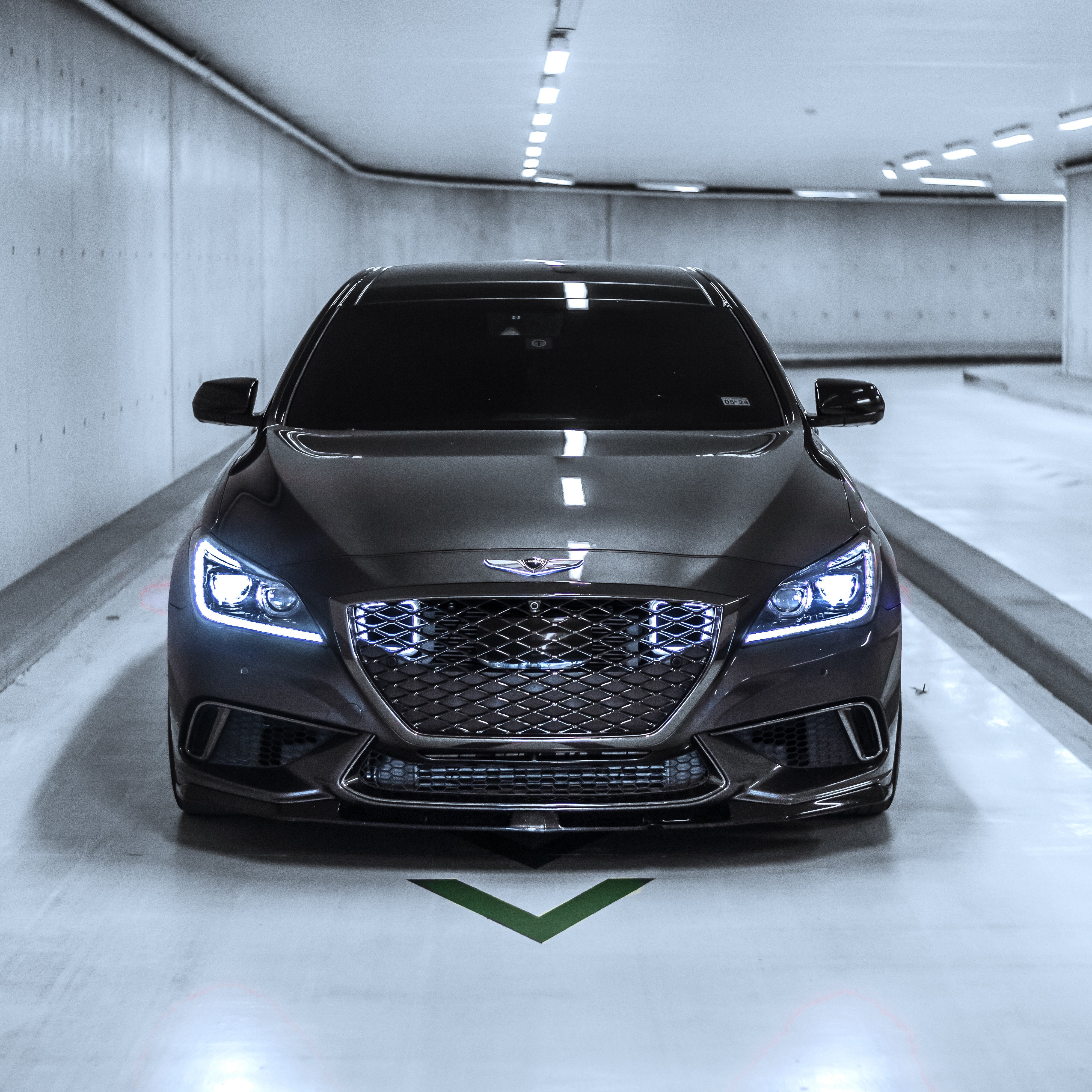 2015-2020 Genesis G80 3.3T/5.0 Dual BIG MOUTH LIT KIT Ram Air Intake Snorkels-Ram Air Intake-Grocery Getter Performance