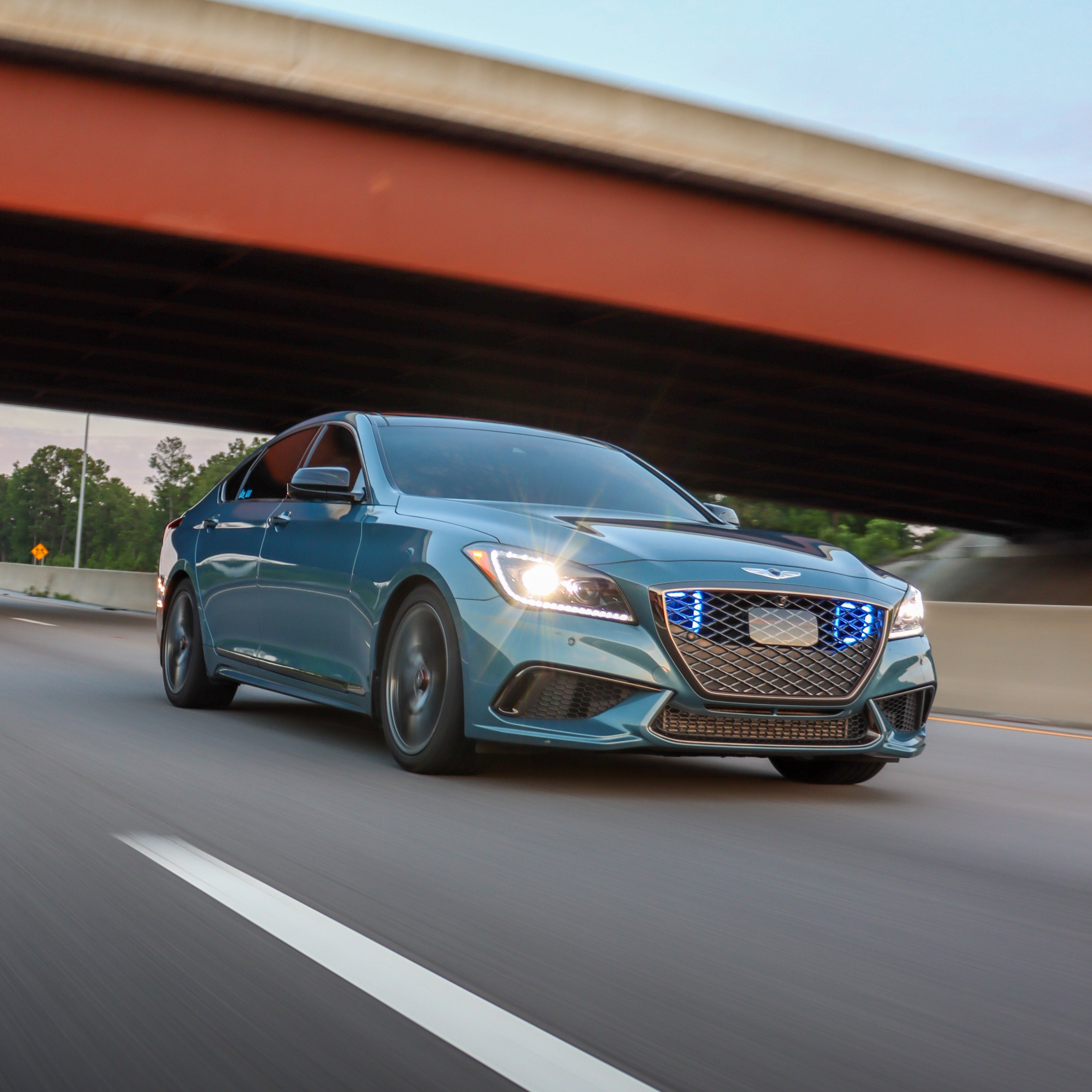 2015-2020 Genesis G80 3.3T/5.0 Dual BIG MOUTH LIT KIT Ram Air Intake Snorkels-Ram Air Intake-Grocery Getter Performance