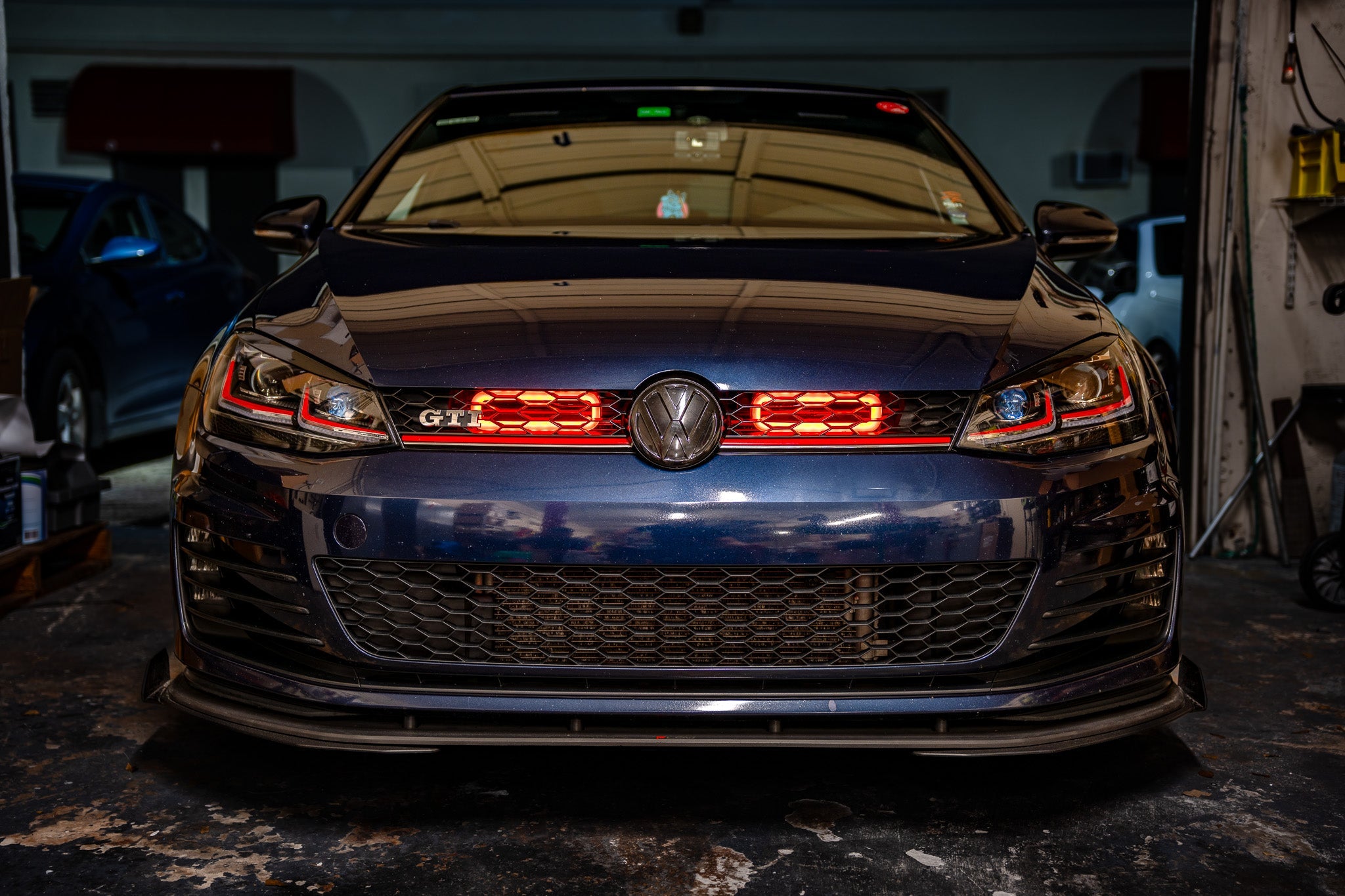 2015-2021 Volkswagen Golf GTI (MK7/MK7.5) BIG MOUTH LIT KIT | LIT Flares and Controller Only-Generation 4 Inlet Only-Grocery Getter Performance