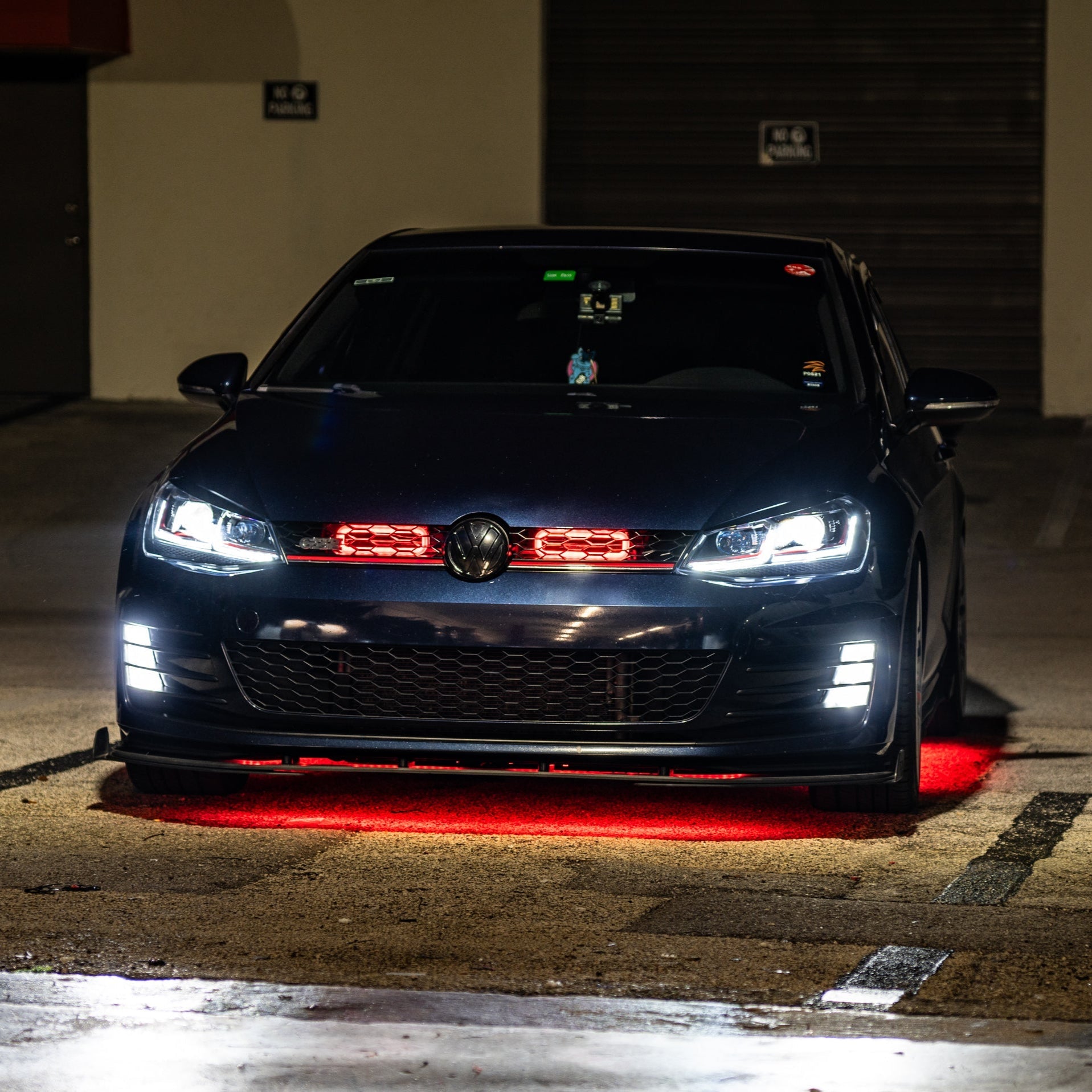 2015-2021 Volkswagen Golf GTI (MK7/MK7.5) BIG MOUTH LIT KIT | LIT Flares and Controller Only-Generation 4 Inlet Only-Grocery Getter Performance