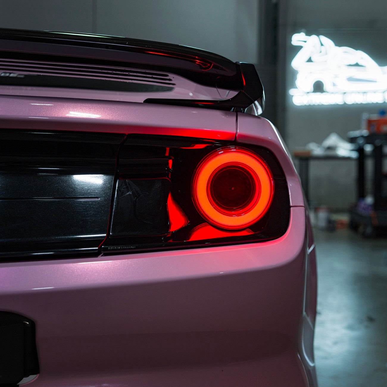 2015-2023 Ford Mustang Ferrari Style LED Red Lens Sequential Rear Taillights