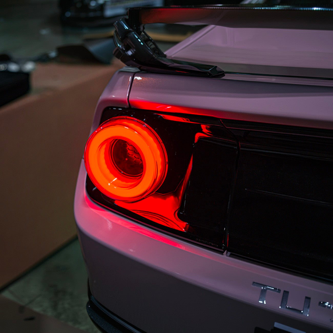 2015-2023 Ford Mustang Ferrari Style LED Red Lens Sequential Rear Taillights