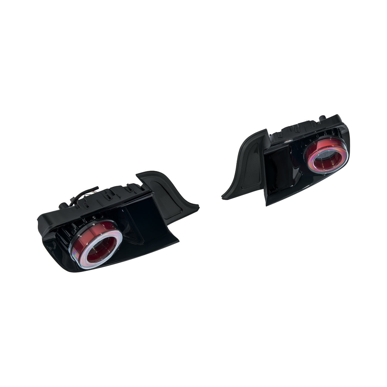 2015-2023 Ford Mustang Ferrari Style LED Red Lens Sequential Rear Taillights