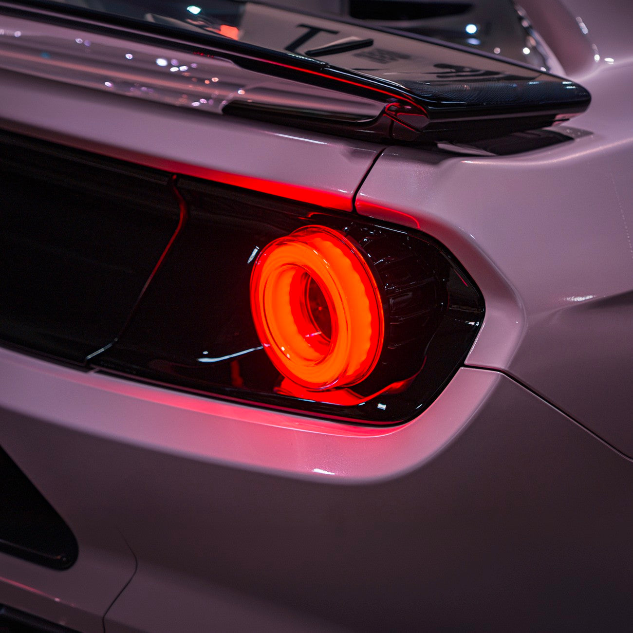 2015-2023 Ford Mustang Ferrari Style LED Red Lens Sequential Rear Taillights