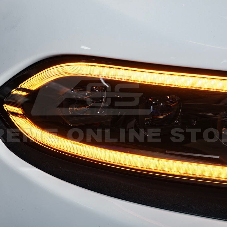 2015-23 Charger EOS Performance LED DRL Sequential Signal Projector Headlights