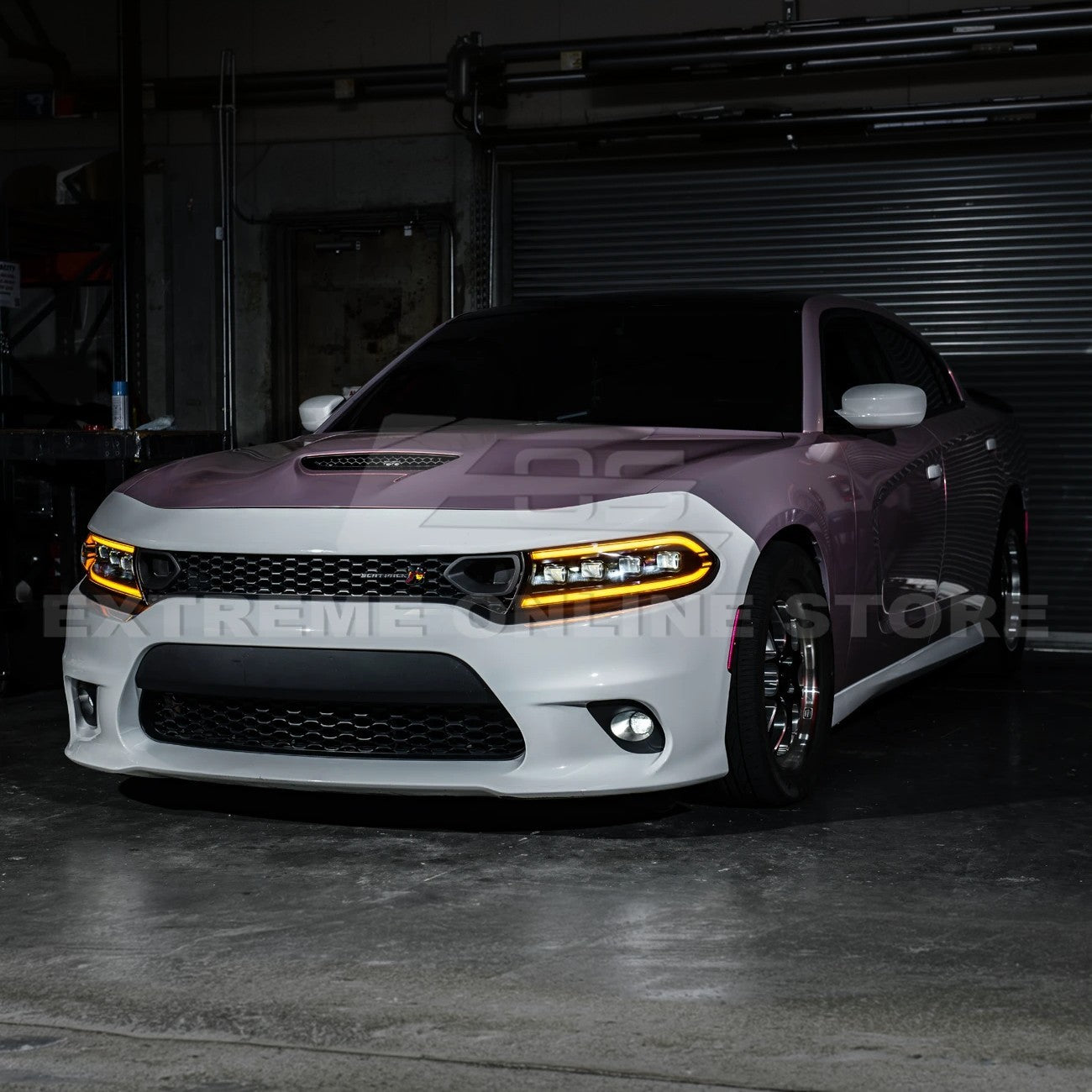 2015-23 Charger EOS Performance LED DRL Sequential Signal Projector Headlights