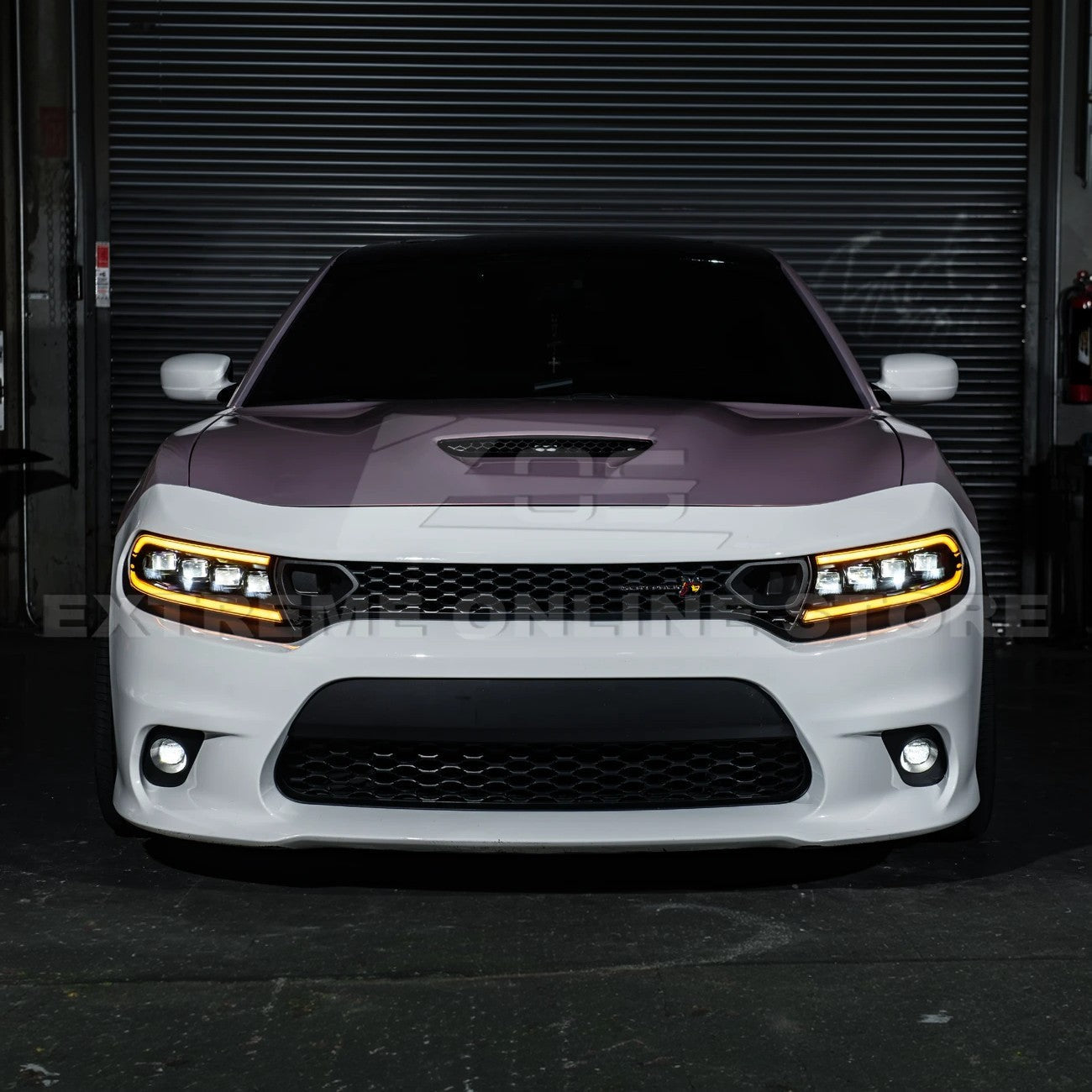 2015-23 Charger EOS Performance LED DRL Sequential Signal Projector Headlights