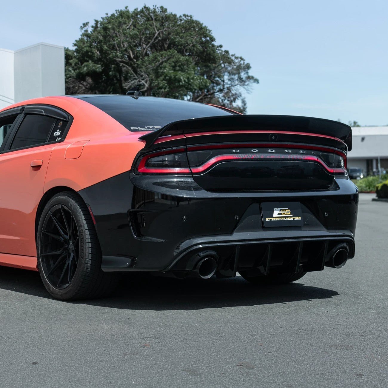 2015-23 Charger | SRT Hellcat Redeye Style Rear Trunk Wing Spoiler - Grocery Getter Performance
