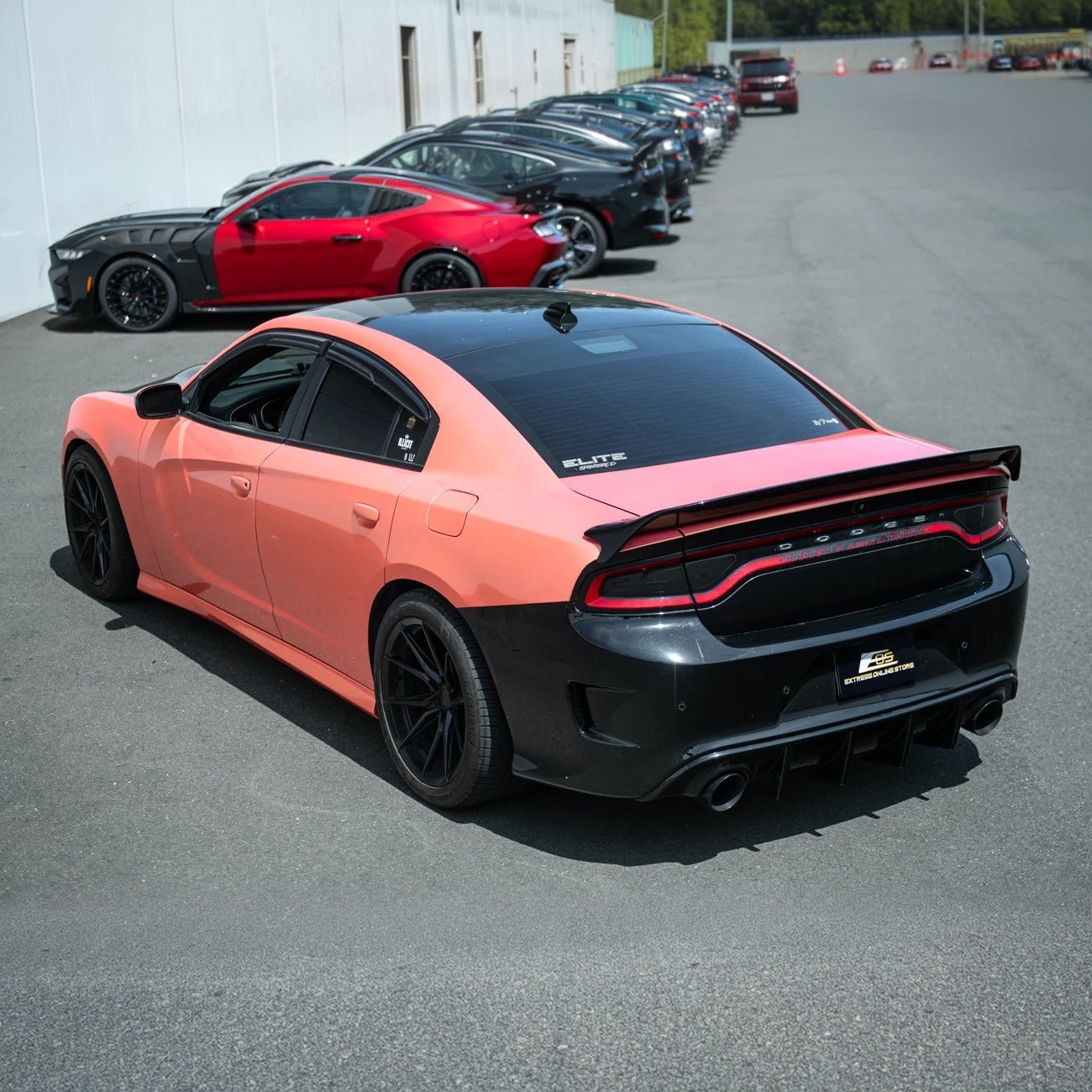 2015-23 Charger | SRT Hellcat Redeye Style Rear Trunk Wing Spoiler - Grocery Getter Performance
