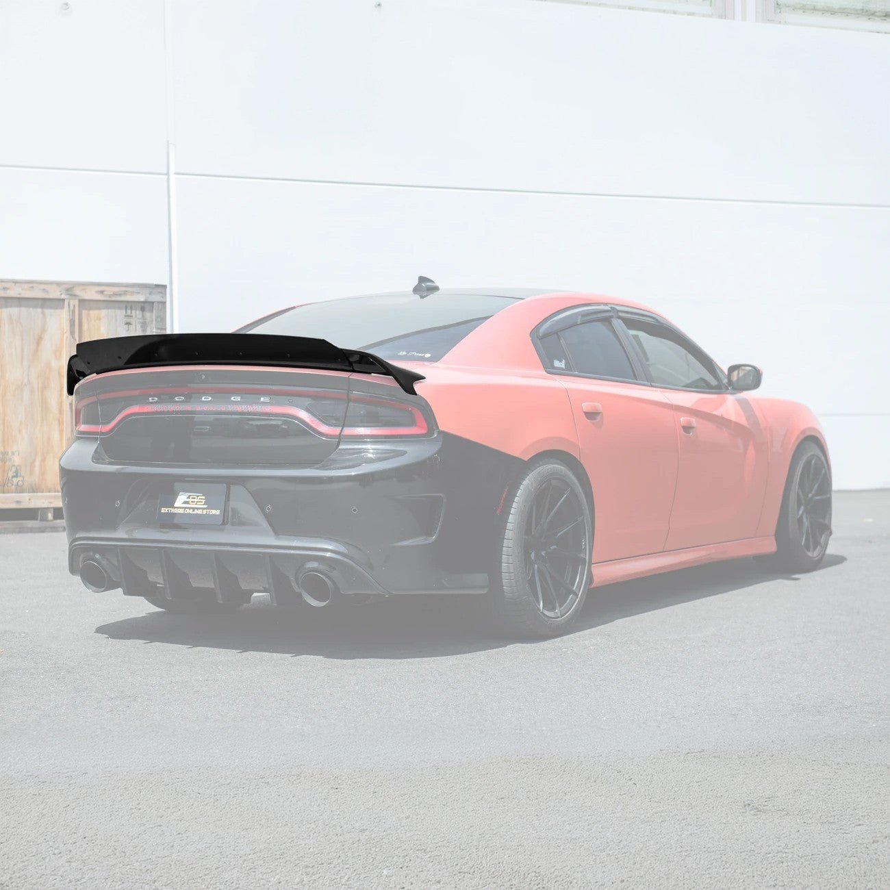 2015-23 Charger | SRT Redeye Style Rear Wing Wickerbill Spoiler - Grocery Getter Performance