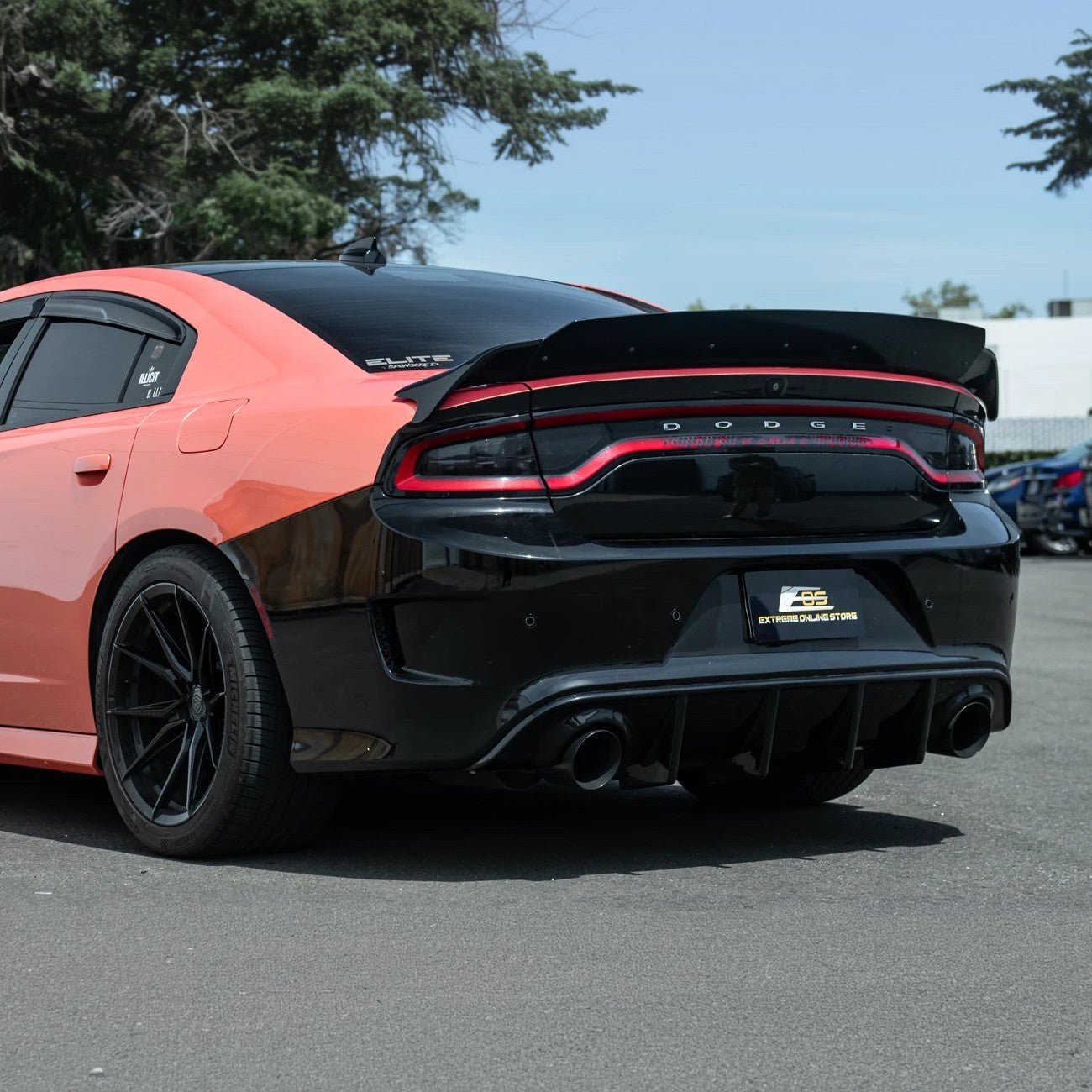 2015-23 Charger | SRT Redeye Style Rear Wing Wickerbill Spoiler - Grocery Getter Performance