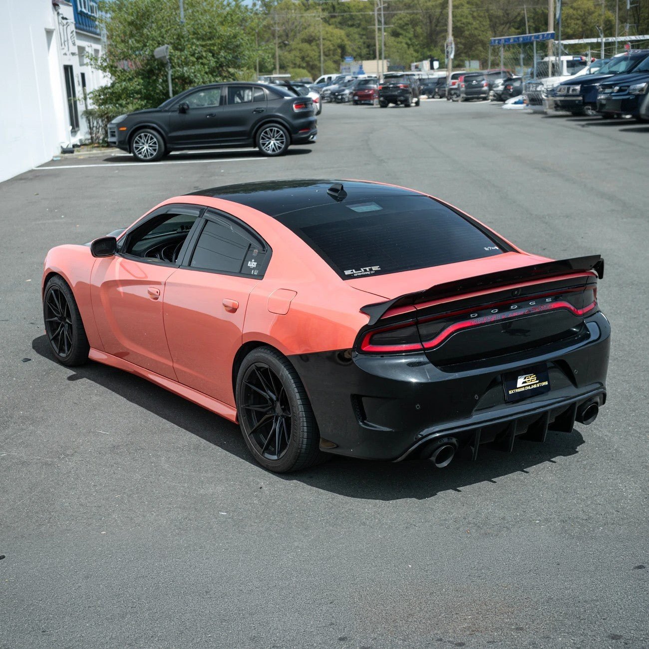 2015-23 Charger | SRT Redeye Style Rear Wing Wickerbill Spoiler - Grocery Getter Performance