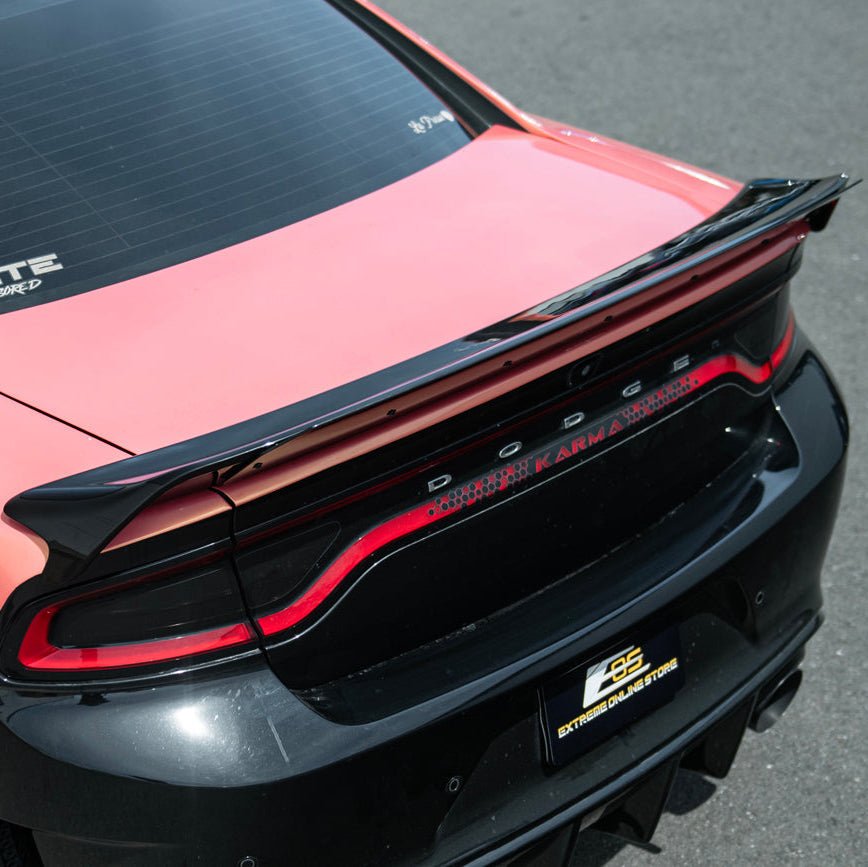 2015-23 Charger | SRT Redeye Style Rear Wing Wickerbill Spoiler - Grocery Getter Performance
