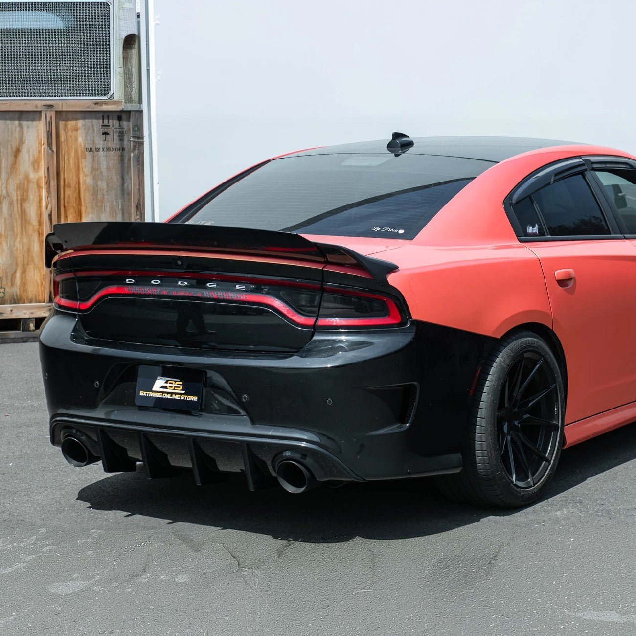 2015-23 Charger | SRT Redeye Style Rear Wing Wickerbill Spoiler - Grocery Getter Performance