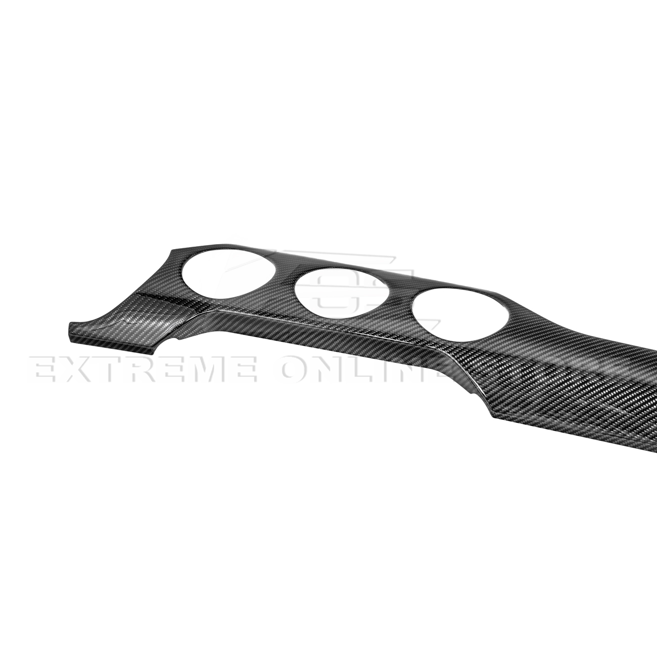 2015-23 Ford Mustang 3 AC DRY CARBON FIBER Dashboard Panel Trim