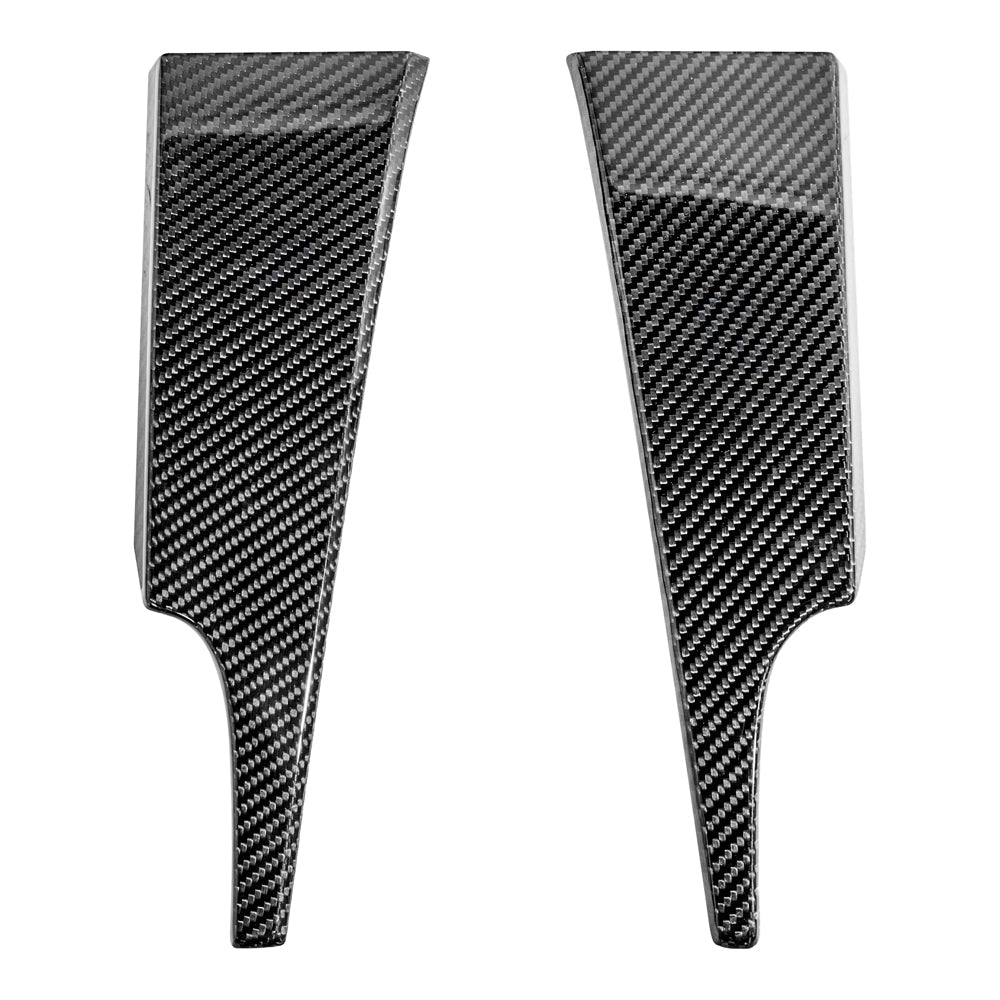 2015-23 Ford Mustang DRY  CARBON FIBER Dashboard Lower Trim Cover Pair