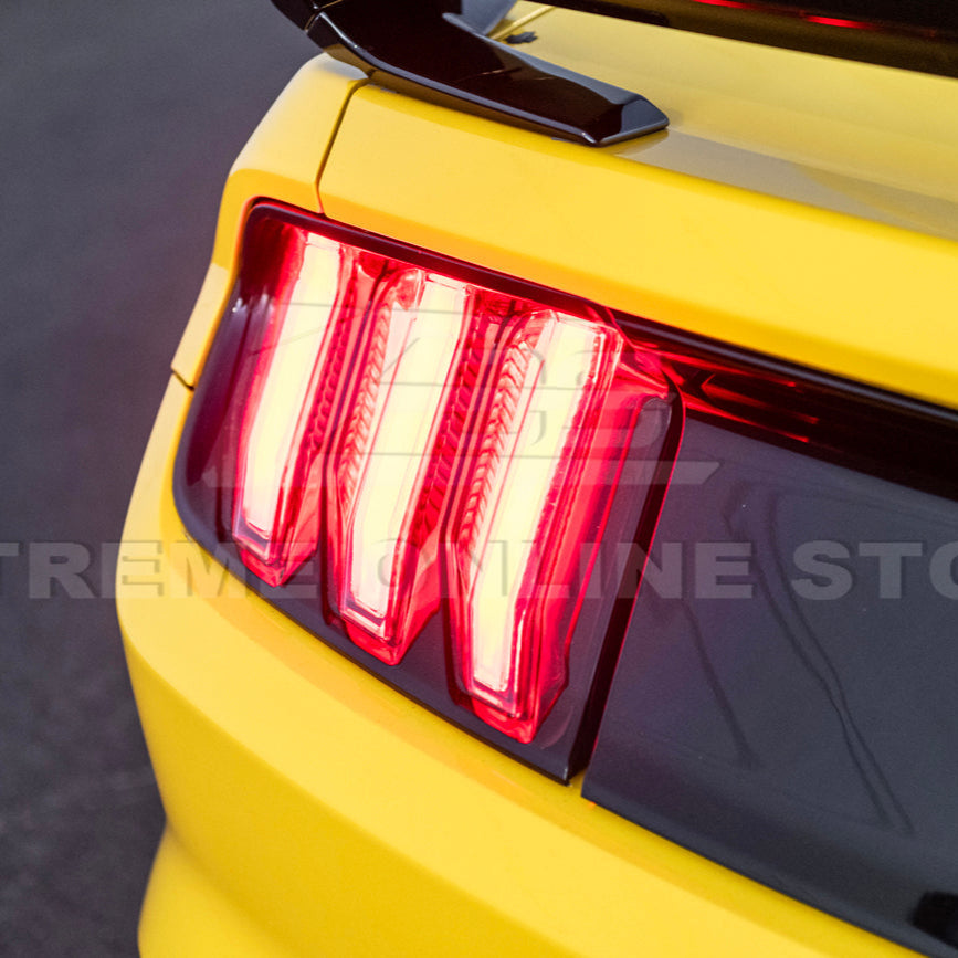 2015-23 Ford Mustang Signal LED XB RED / Clear Rear Taillight
