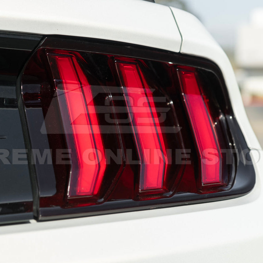 2015-23 Ford Mustang Signal LED XB RED / Clear Rear Taillight
