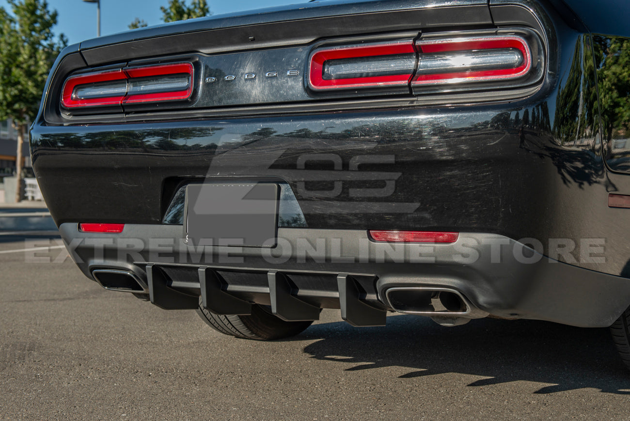 2015-Up Dodge Challenger SRT Add-On Rear Diffuser