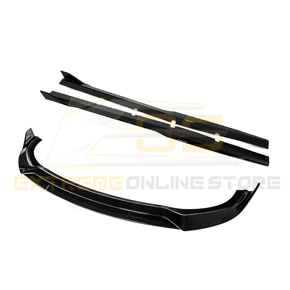 2015-Up Dodge Charger SRT Performance Front Splitter & Rocker Panel