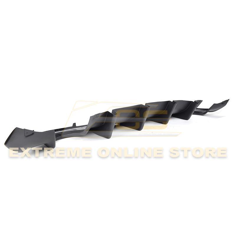 2015-Up Dodge Charger SRT Rear Bumper Dual Exhaust Diffuser