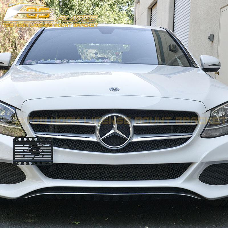 2015-Up Mercedes-Benz C-Class W205 Tow Hook License Plate Mount Bracket