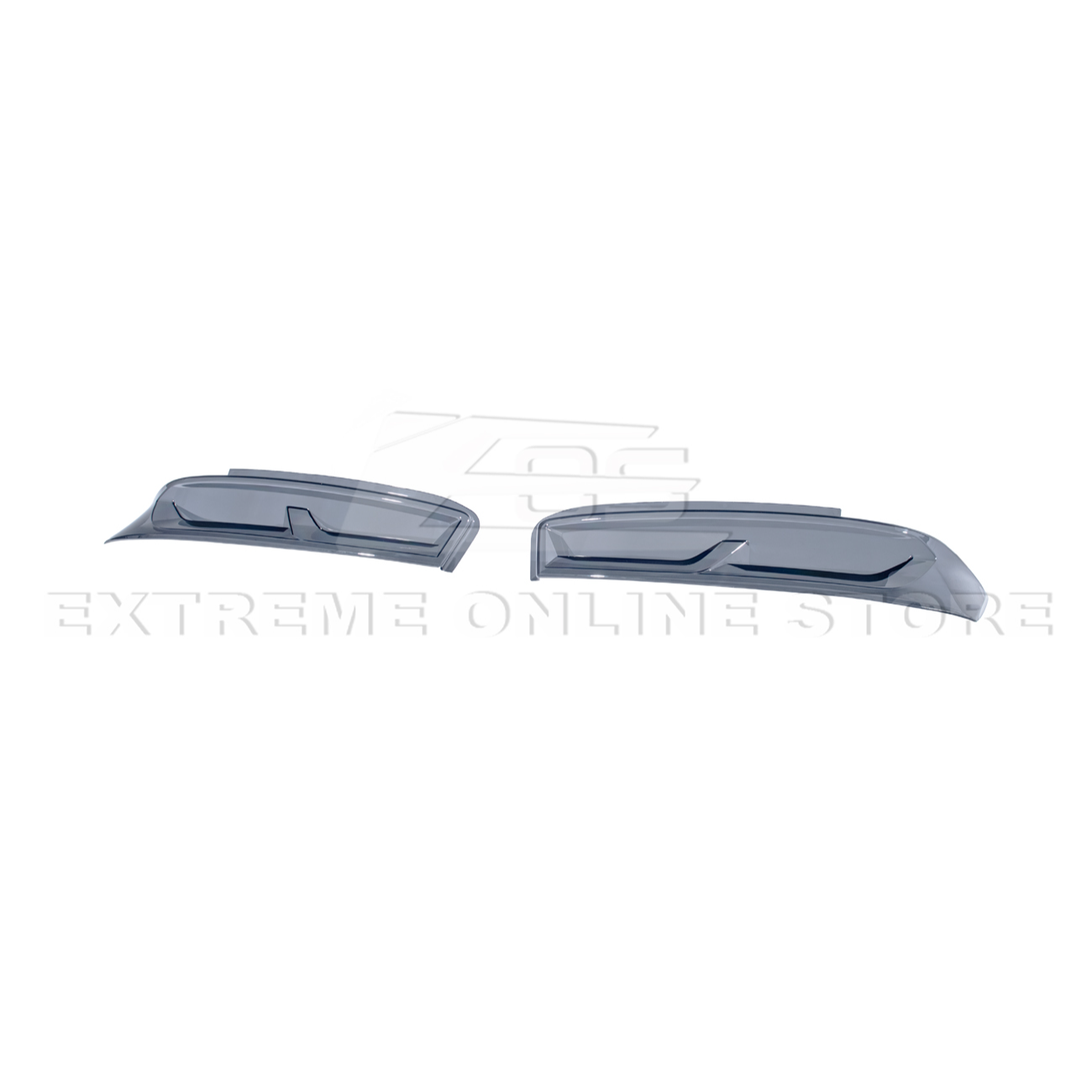 2016-18 Chevrolet Camaro SMOKE TINTED Rear Tail Light Trim Bezel Cover Pair