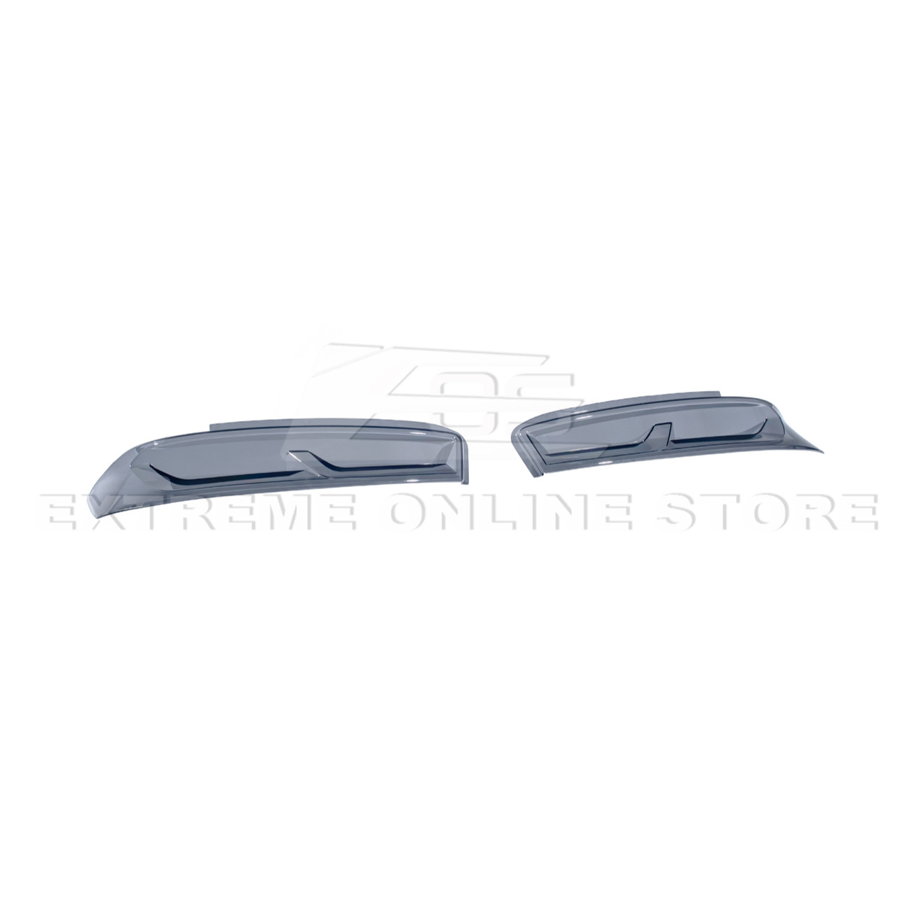 2016-18 Chevrolet Camaro SMOKE TINTED Rear Tail Light Trim Bezel Cover Pair