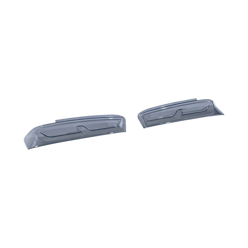2016-18 Chevrolet Camaro SMOKE TINTED Rear Tail Light Trim Bezel Cover Pair