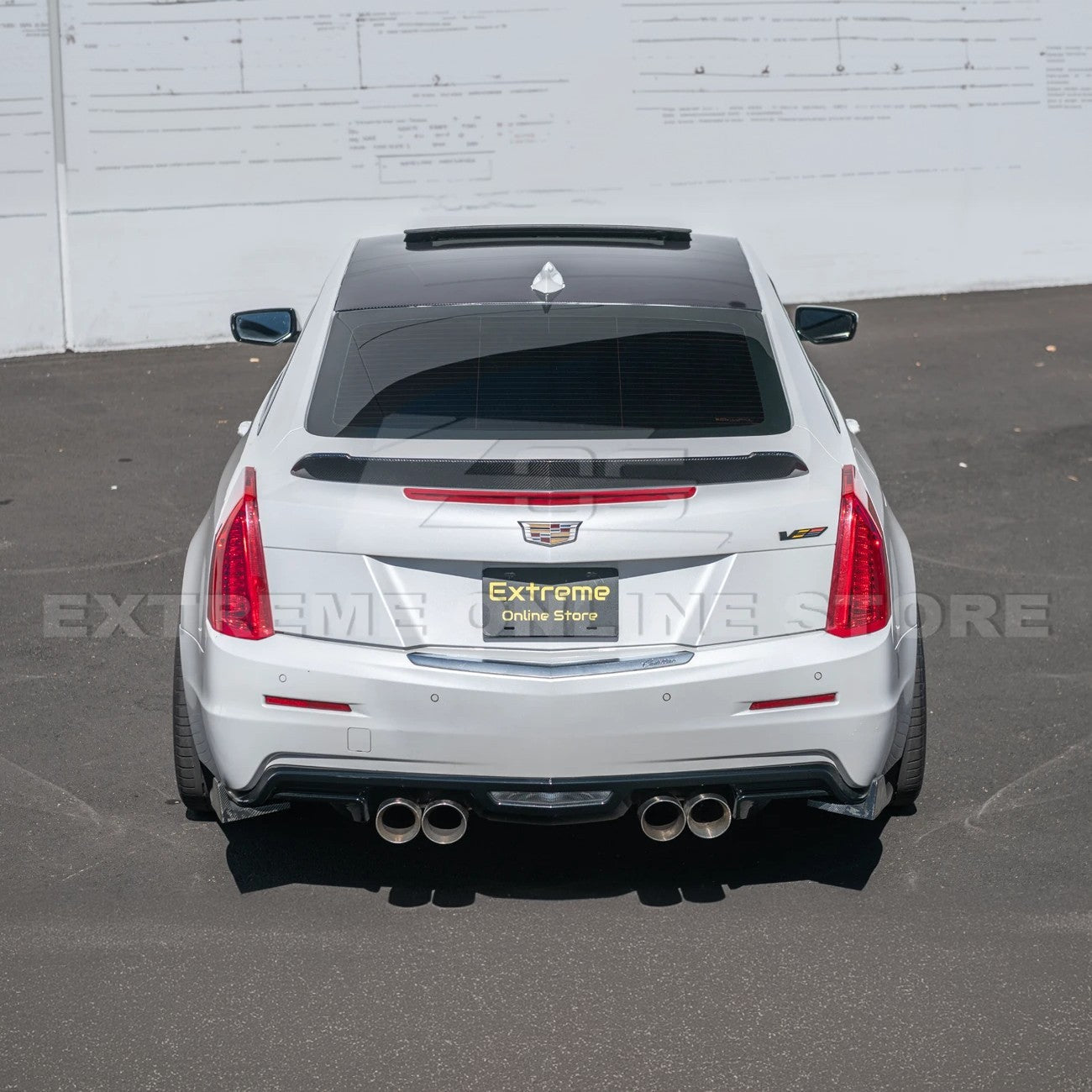 2016-19 ATS-V Coupe Rear Trunk Lid Wing Spoiler