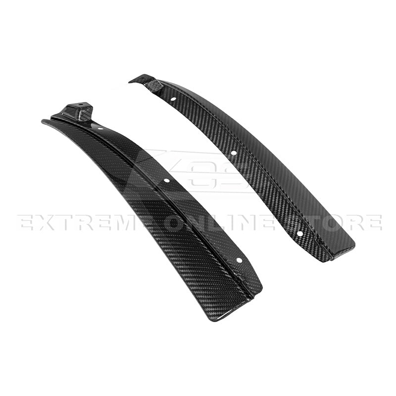 2016-19 Cadillac ATS-V Track Package Dry carbon Fiber Front Lip & Side Wheel Arch