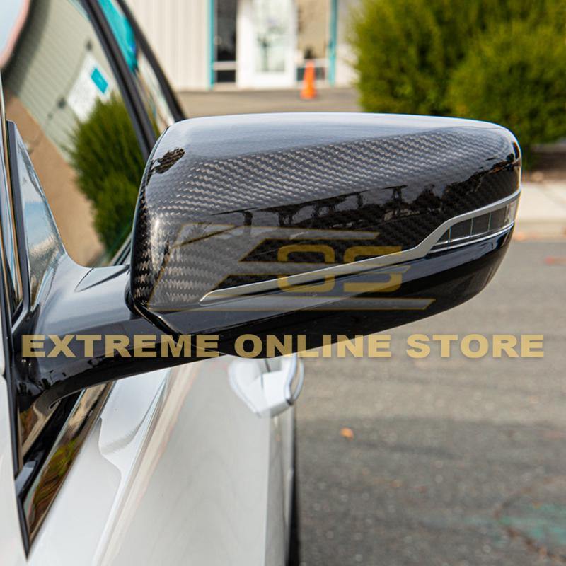 2016-19 Cadillac CTS | CTS-V DRY Carbon Fiber Mirror Covers