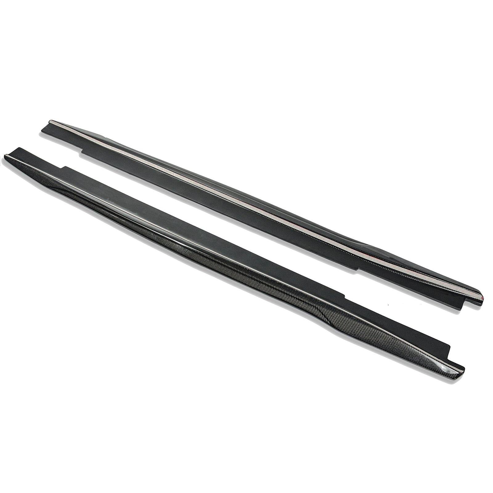 2016-19 Cadillac CTS-V Carbon Fiber Side Skirts Rocker Panels