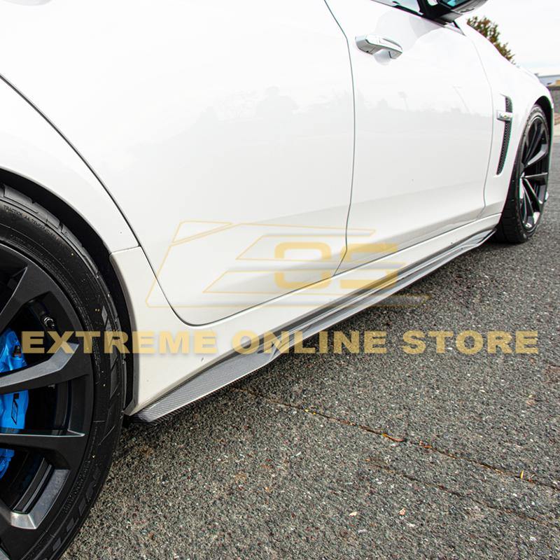2016-19 Cadillac CTS-V Carbon Fiber Side Skirts Rocker Panels