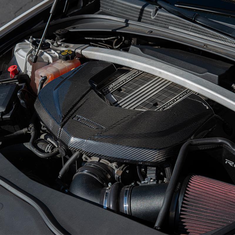 2016-19 Cadillac CTS-V Dry Carbon Fiber Front Engine Cover